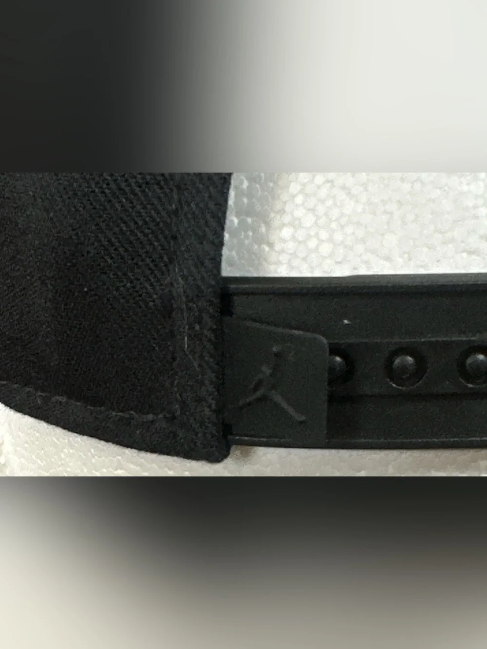 Rare HTF Authentic Nike Blackout Air Jordan 23 Jumpman Hat Snapback Black OSFA